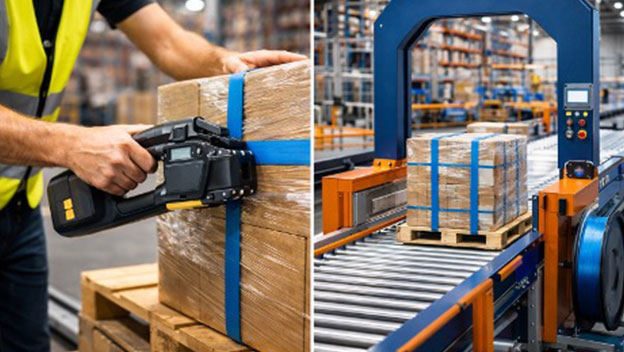 تسمه کشی در انبار